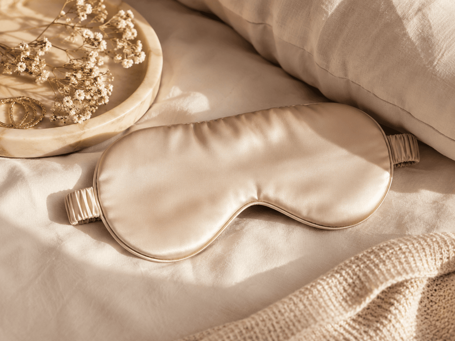 Gentle hand care set in a calm neutral arrangement