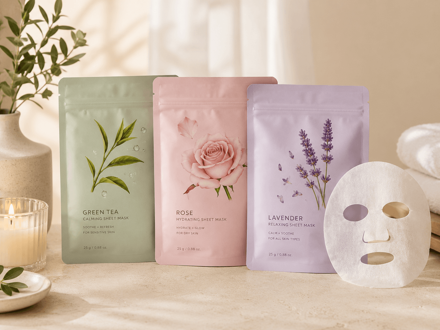 Sheet mask trio gift idea
