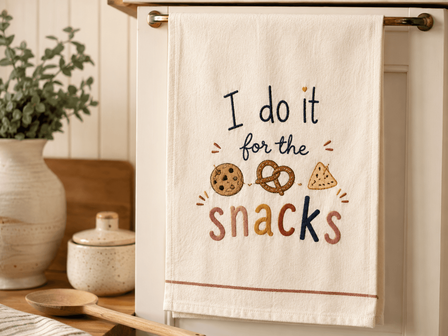 Novelty tea towel gift idea