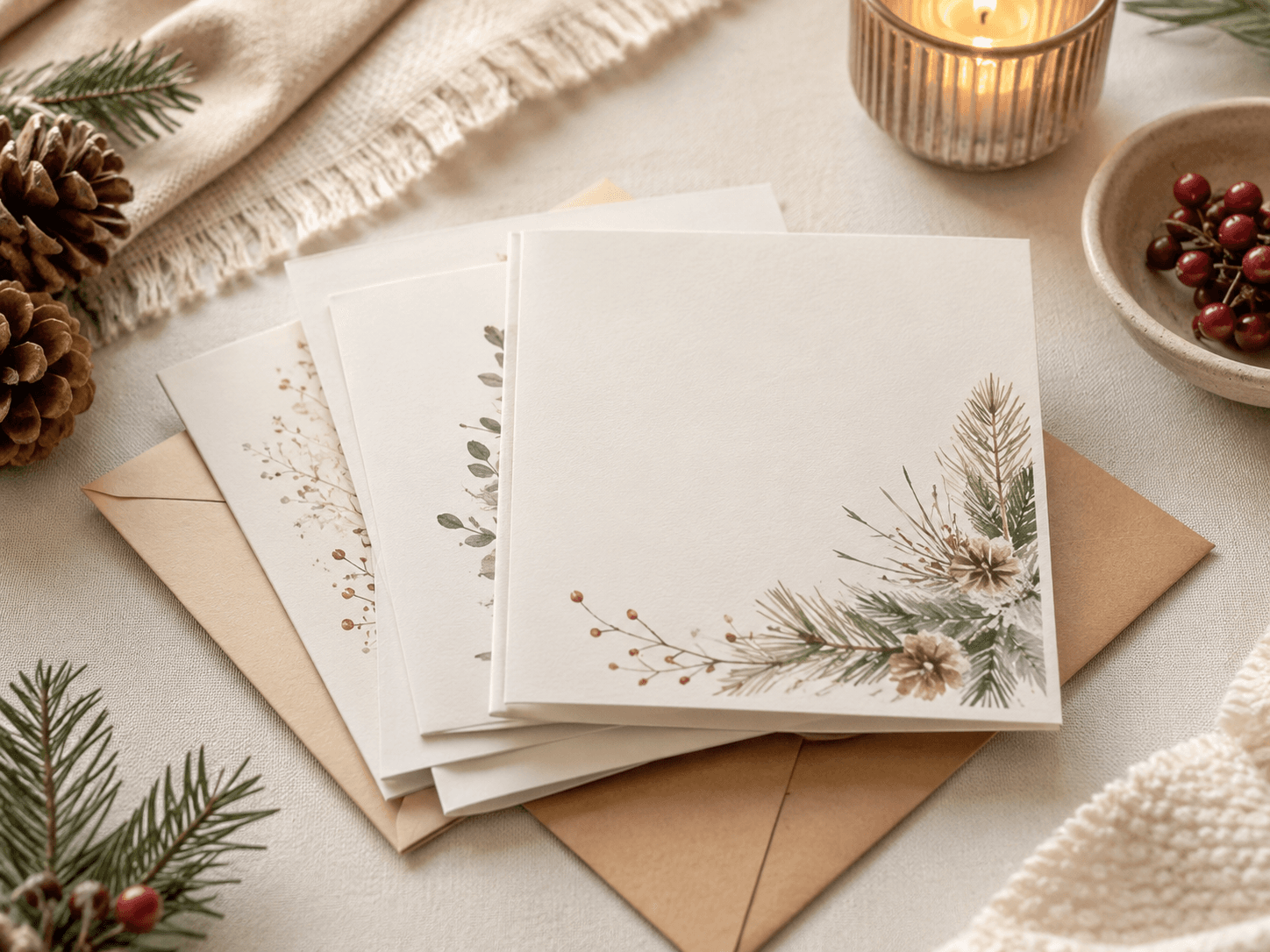 Advent note cards gift idea