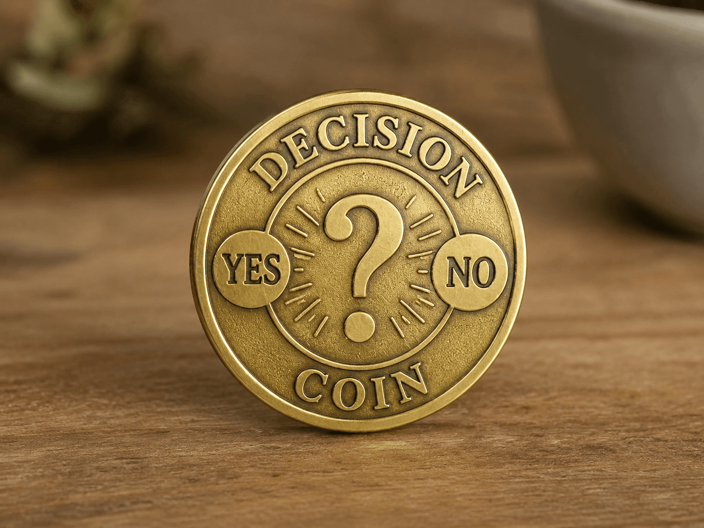 Decision coin gift idea