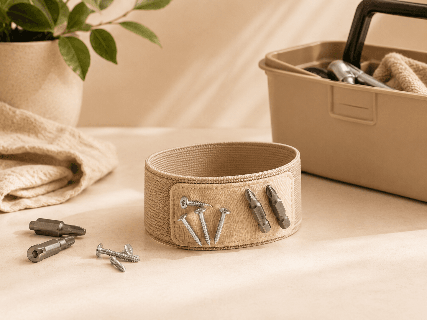 Magnetic DIY wristband gift idea