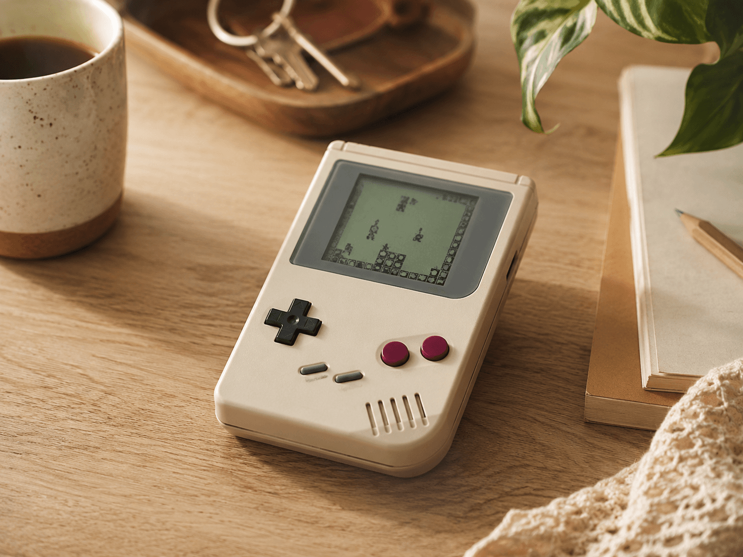 Retro handheld game gift idea